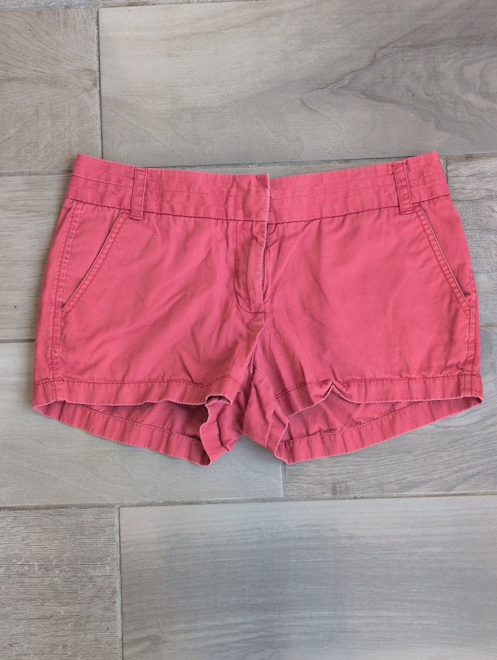 J. Crew Coral Cotton Shorts - Size 4